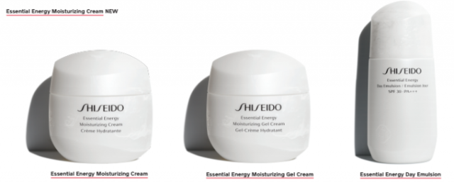 Bộ dưỡng ẩm Essential Energy mới của Shiseido