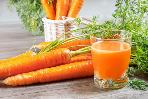 Uống nước ép cà rốt đúng cách để giảm cân hiệu quả
